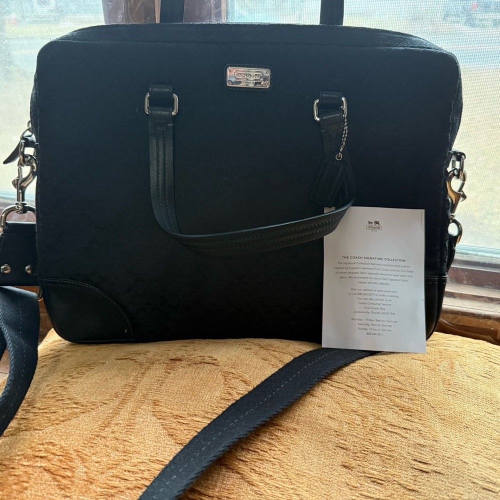Coach Black Men's Briefcase